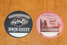 Hank Williams Jr. - 2x unused Backstage Pass - - FREE POSTAGE -
