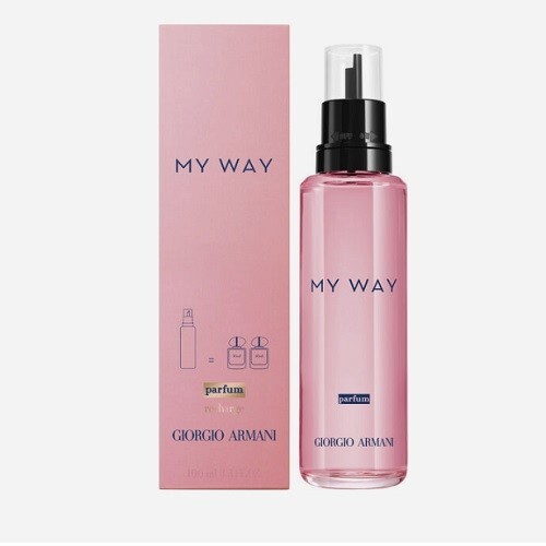 GIORGIO ARMANI MY WAY 100ML PARFUM RECHARGE BOTTLE BRAND NEW
