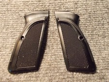 Custom Grips For Browning Hi-power Oem Style Black