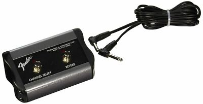 099-4056-000 Genuine Fender 2-Button Channel/Reverb Amplifier Amp Footswitch