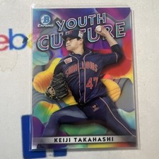 2023 Topps NPB Bowman Keiji Takahashi Tokyo Yakult Swallows Youth Culture