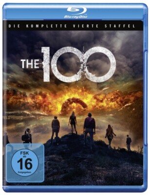 THE 100: STAFFEL 4 - ELIZA TAYLOR,PAIGE TURCO,BOB MORLEY  2 BLU-RAY NEU