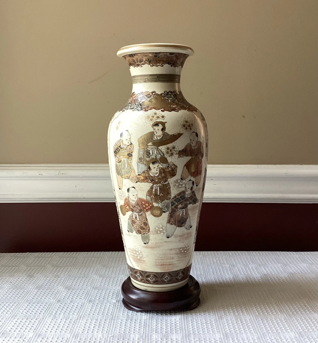 Japanese Vintage Vase 1860~70 幕末_花器_東北窯 1800-1849 Antique Japanese Vases for sale | eBay