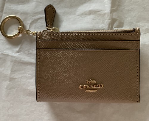 coach mini id skinny wallet