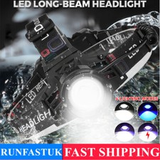 Head Torch Head Torches Headtorch Head Lamp Camping Fishing Waterproof Headlamp