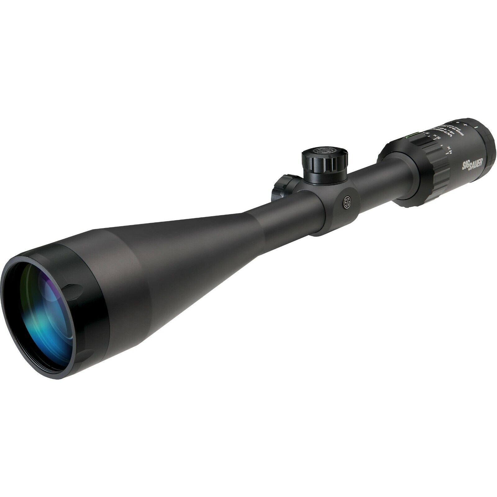 SIG SAUER WHISKEY3 4-12x50 mm Riflescope - Black for sale online