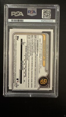 2024 Bowman Chrome - Prospects Leo De Vries #BCP-179 Mojo
