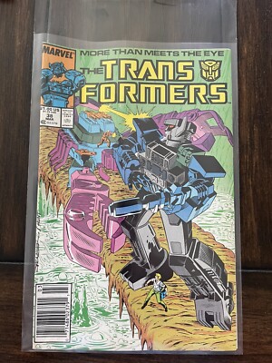 M The Transformers issue #38  Trial By Fire  (1988) Marvel Copper Age