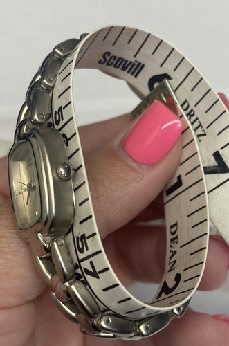 Women’s Anne Klein Watch 17mm Silver Tone New Battery Excellent Cond - Picture 3 of 10
