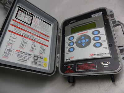 Metrosonics Megger Pa-9 Plus P9p11011-11000 Power Analyzer Version 4.104e