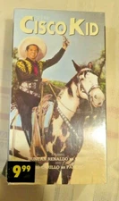 RARE OOP FACTORY SEALED UNRATED THE CISCO KID 2-TAPE VHS VIDEO BOX SET! TV SHOW