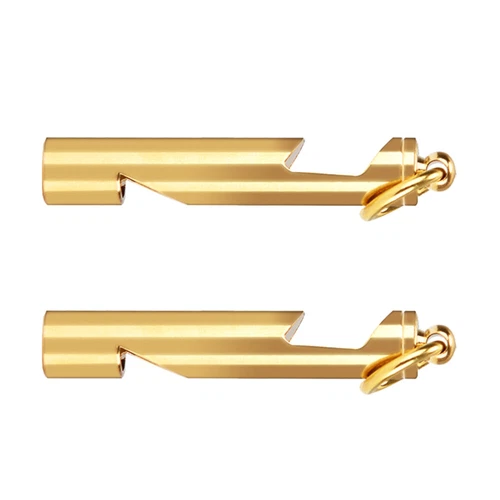 2pcs Whistle Keyring Beer Bottle Opener Whistle Outdoor Emergency Whistles Gift - Picture 9 of 12