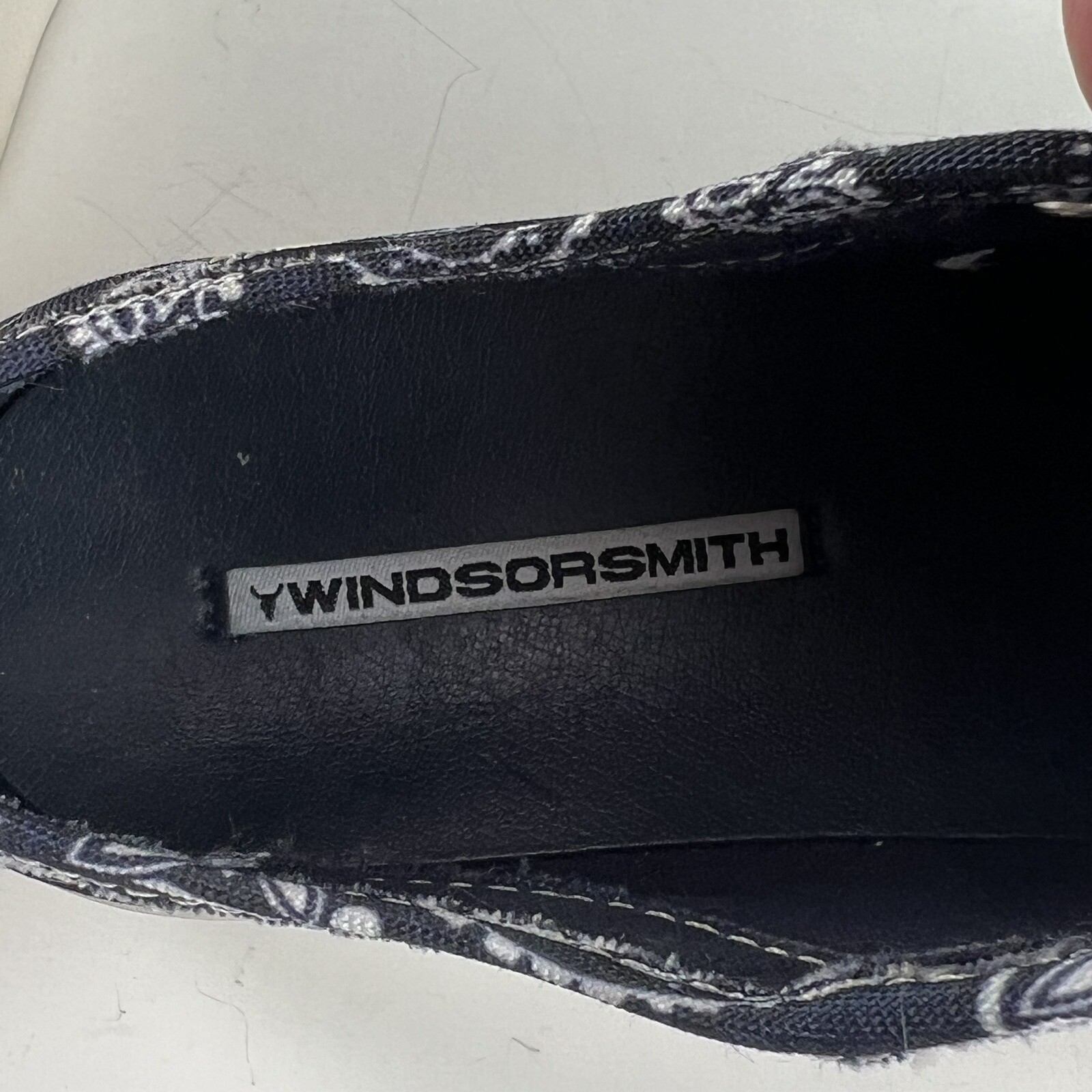 Windsor Smith Ruby Platform Fashion Sneakers Pais… - image 9