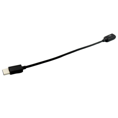 1x Type-C Male to Micro USB Female Power Charging Transmission Connector Cable