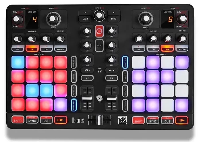 DJ All-in-One Hercules P32 DJ-Controller, Neu ! - Image 2 of 4