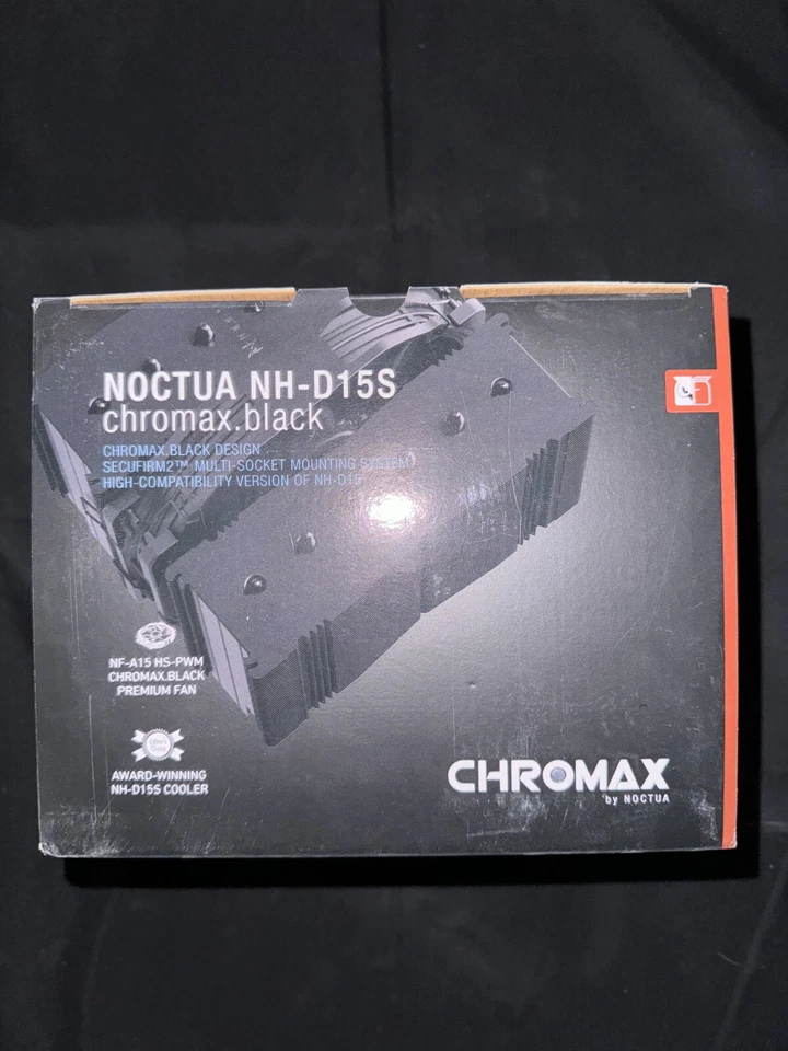 NH-D15S Chromax.Black, Premium Dual-Tower CPU Cooler with NF-A15 PWM 140MM Fan - Image 2 of 4