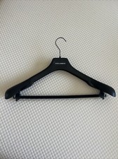 Authentic Dolce & Gabbana Hanger Black Velvet Velour End Logo Suit Dress