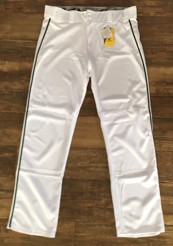 Easton Mako 2 Pant White Green Piped 