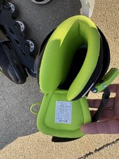 Rollerblade Microblade Kid Adjustable Fitness Inline Skate Black Green Size 5-8