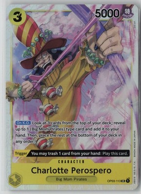 Charlotte Perospero (Reprint) OP03-113 One Piece Premium Booster -The Best- NM