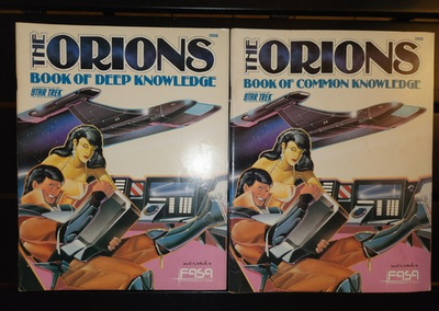 #ad #ad FASA Star Trek Orions Deep Knowledge amp; Common Knowledge Paperback 1987 $45.00