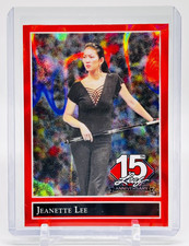 2025 Leaf 15th NSCC National 1992 JEANETTE LEE Red Lava 3/3