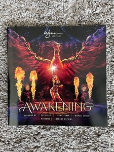 Wynn Awakening Show Program 2024, Wynn Las Vegas Show Souvenir