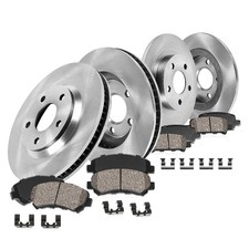 Callahan BRAKE PARTS for 2006-11 Honda Ridgeline Disc Brake Rotors 2007 2008 ...