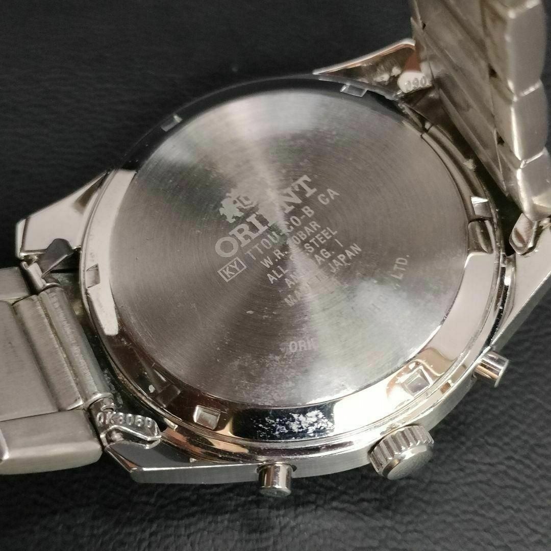 Excellent Condition ORIENT Orient White Silver Qu… - image 7