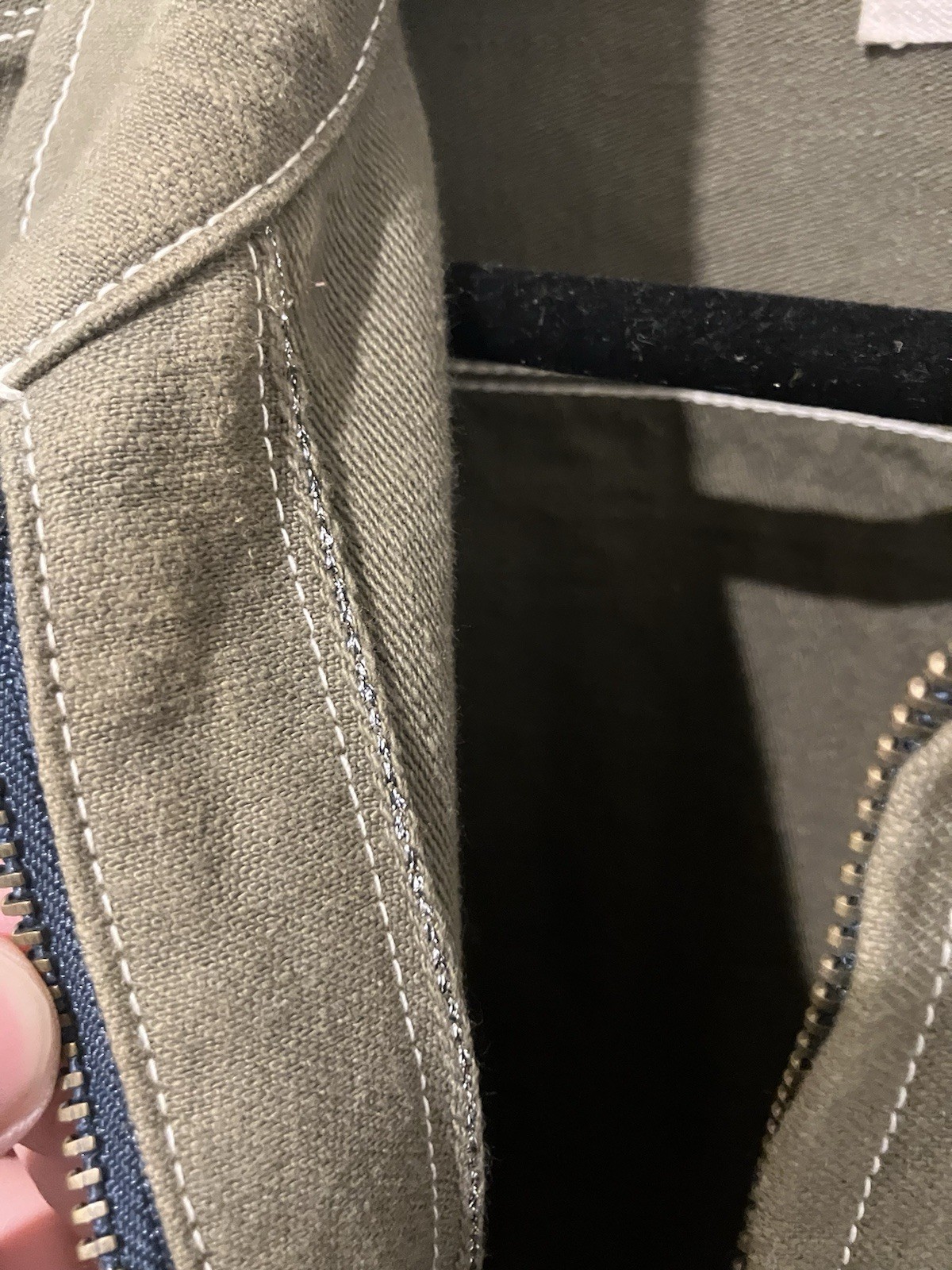 Samurai Jeans - SJ19B-BS - 15oz Selvedge Jacket - Olive - Size 44