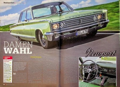 Oldtimer Praxis 11/2020 Chrysler Newport Restaurierung - ein interessanter Beric
