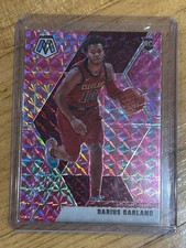 Darius Garland 2019 Panini Mosaic Basketball Pink Camo Prizm Rookie Cavs