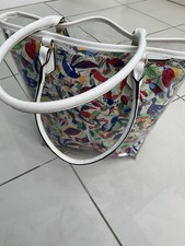 Quality Exotic Birds Polyurethane See through Tote Bag