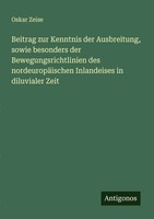 Beitrag Zur Kenntnis Der Ausbreitung, Sowie Besonders Der...