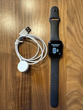 Apple Watch Series 6 44mm Space Gray Aluminum Case with Black Sport Band