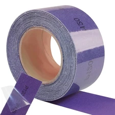 AUSTOR Premium 120 Grit PSA Purple Film Ceramic Longboard Sandpaper Roll, 2-3/4"