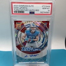 2023 Donruss Elite PSA 10 Sam LaPORTA RC Auto /49 GEM MT PSA 10 