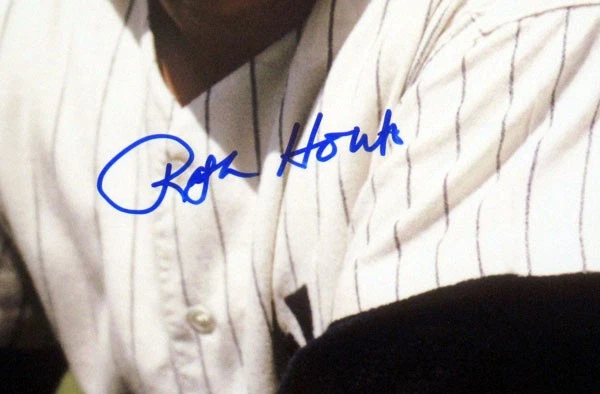 Ralph Houk Signed 8 x 10 Photo Yankees Pose #2 PSA/DNA Auto - Image 2 of 3