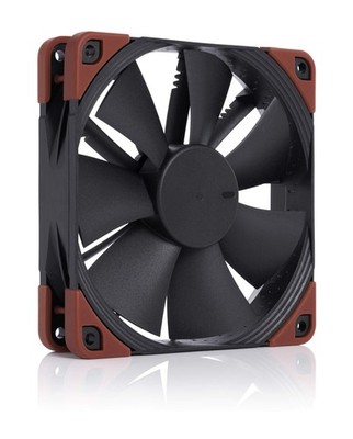NF-F12 iPPC 3000 PWM, Heavy Duty Cooling Fan, 4-Pin, 3000 RPM (120mm, Black)