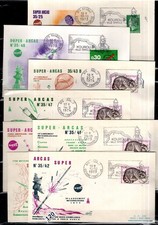 RO FRANCE 1974 - 8 COVER - SPACE