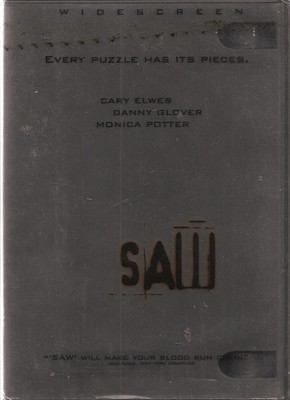 Saw Widescreen On DVD With Cary Elwes Danny Glover Monica Potter  Very Good E42