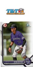2022 Bowman Draft #BD-136 Ryan Ritter Colorado Rockies base paper RC