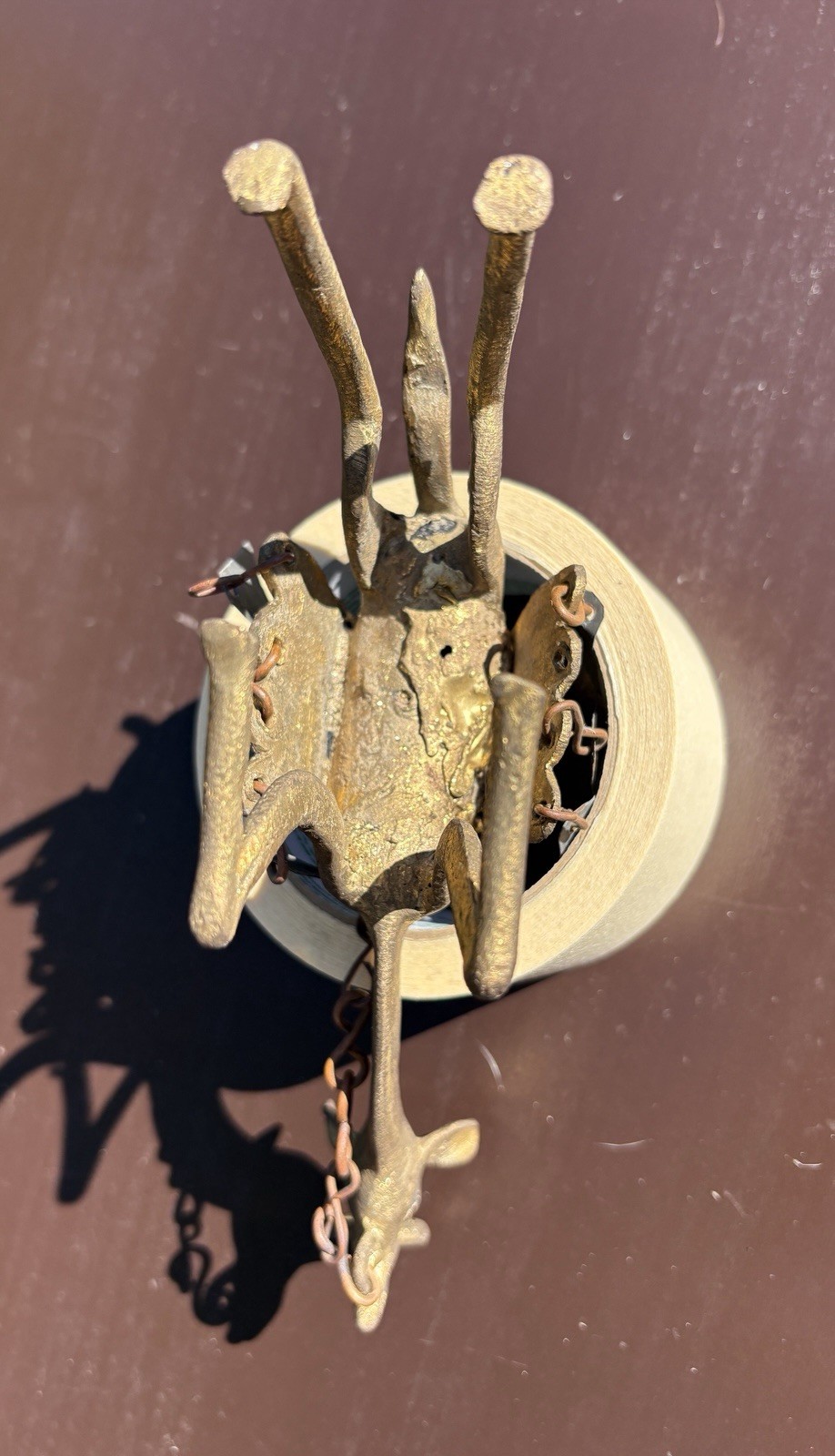 Antique 3 BRONZE Camel Dinanderie statues Standing Kneeling Handmade 2.06 lbs