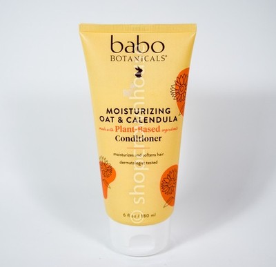 Babo Moisturizing Conditioner All Hair Types Oat & Calendula 6 oz (180 ml) tube