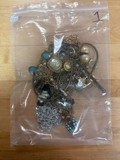 1 LB Costume Jewelry Mystery Lot Wear Resell Craft Mixed Pieces