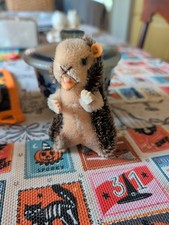 Vintage 1950s Steiff 4 NAGY Mohair Beaver