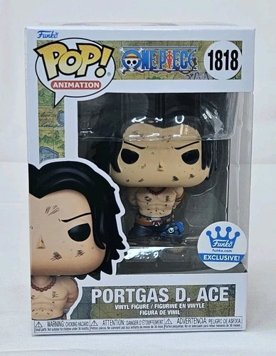 Funko Web Exclusive POP! Portgas D. Ace #1818 Animation One Piece w/Protector