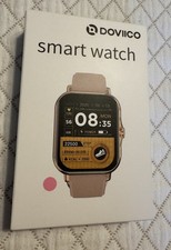 Doviico Pink Band Smart Watch/Fitness Tracker/Heart Rate Monitor/  