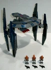 LEGO Star Wars 8016 Hyena Droid Bomber & Minifigures Complete Sans 3 Decals 2009