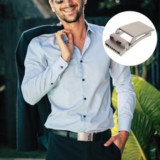 1Pc Versatile Automatic Belt Buckle for Men's Fashion Styles